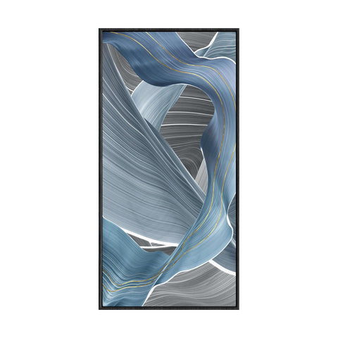 Wall Frame Decor Living Room Canvas Painting Wall Decor Elegant Vertical Abstract Decorative Painting With Frame For Modern Living Room