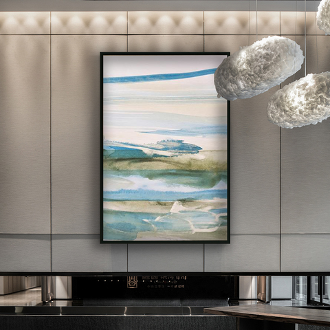 24*32" Modern Abstract Art  Poster Canvas Painting HD Print Artwork For Home Decor With Frame HDPT