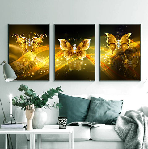 210*90cm 3pcs Set Frame Painting Wall Art Abstract Nordic Abstract Style Print Pictures Wall Poster Decor Bedroom Living Room Interior Home Framed Decoration