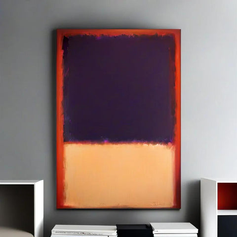 28*39″ Wooden Inner Framed Abstract Painting,Modern abstract painting,office wall art HDPT