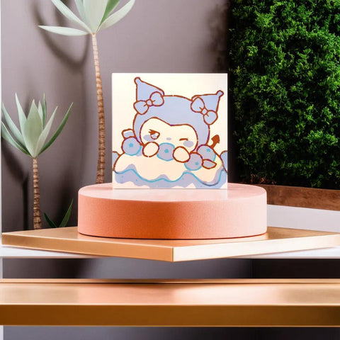 20*20 cartoon char Framed Digital Painting Pagpipinta DIY Canvas Acrylic Paint Painting kit Deco