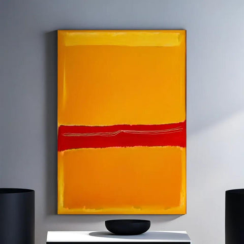 28*39″ Wooden Inner Framed Abstract Painting,Modern abstract painting,office wall art HDPT