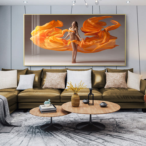 20*35'' decorative painting hanging painting mural modern minimalist living room sofa background HDPT