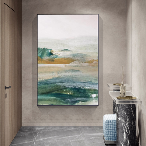 24*32" Modern Abstract Art  Poster Canvas Painting HD Print Artwork For Home Decor With Frame HDPT