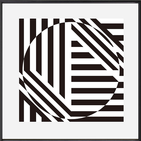 16*16In Luxury Frame Painting Art Abstract Nordic Style Bedroom Living Room Wall Decor with Frame HDPT