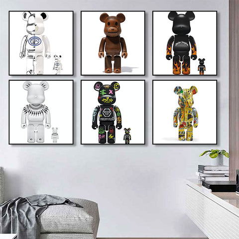 12*12″ Canvas printings Wall Art Picture for Living Room Home Decoration Inner Framed And Out Frame HDPT