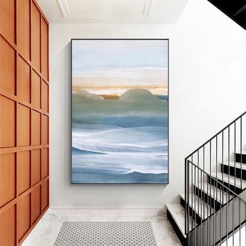 24*32" Modern Abstract Art  Poster Canvas Painting HD Print Artwork For Home Decor With Frame HDPT