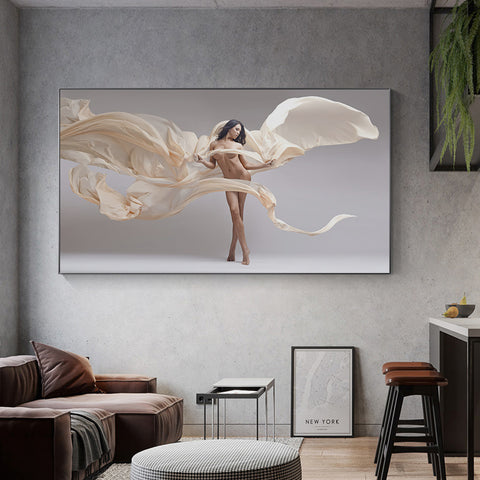 20*35'' decorative painting hanging painting mural modern minimalist living room sofa background HDPT