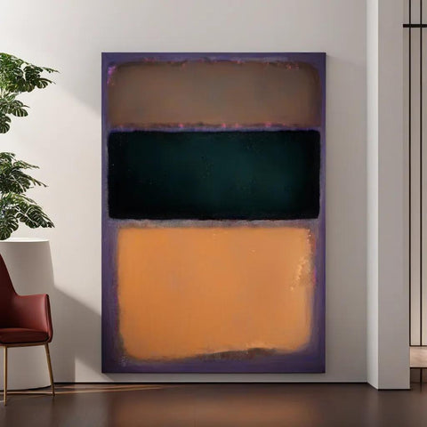 28*39″ Wooden Inner Framed Abstract Painting,Modern abstract painting,office wall art HDPT