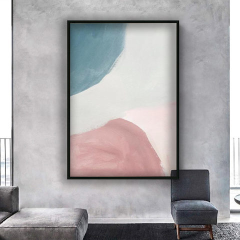 24*32" Modern Abstract Art  Poster Canvas Painting HD Print Artwork For Home Decor With Frame HDPT