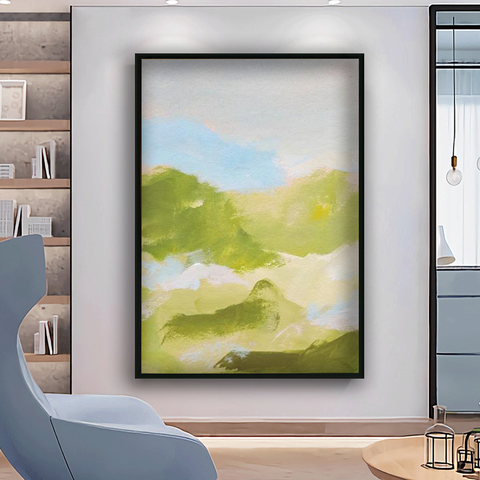 24*32" Modern Abstract Art  Poster Canvas Painting HD Print Artwork For Home Decor With Frame HDPT