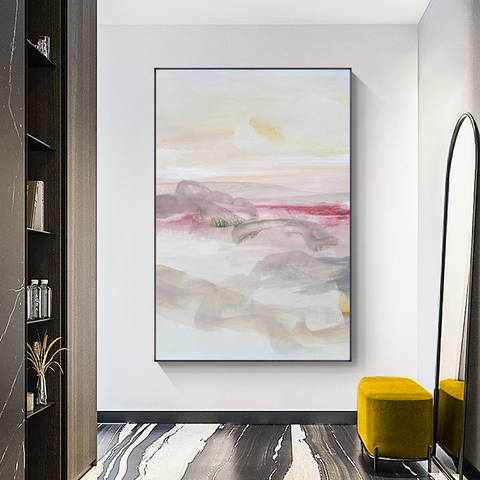 24*32" Modern Abstract Art  Poster Canvas Painting HD Print Artwork For Home Decor With Frame HDPT