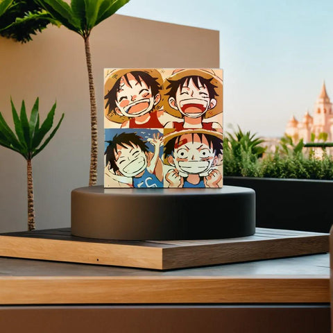 20*20 cartoon char Framed Digital Painting Pagpipinta DIY Canvas Acrylic Paint Painting kit Deco