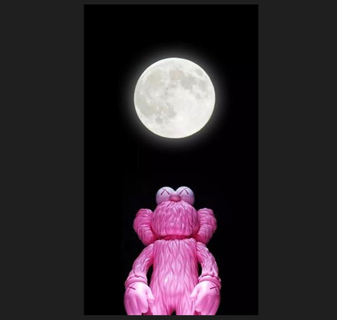140*210cm Fashion Anime Cartoon Bear Canvas Painting Animal Posters and Prints Nordic Wall Art Pictures for Living Room Home Decor Gift HDPT