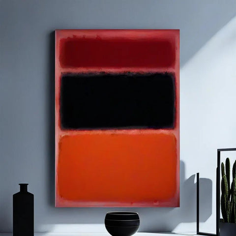 28*39″ Wooden Inner Framed Abstract Painting,Modern abstract painting,office wall art HDPT