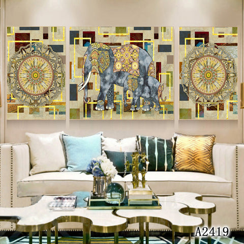 3PCS Living room frescoes, bedroom decorations, paintings, exquisite frescoes, home décor paintings HDPT
