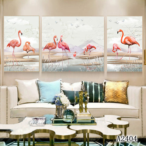 3PCS Living room frescoes, bedroom decorations, paintings, exquisite frescoes, home décor paintings HDPT