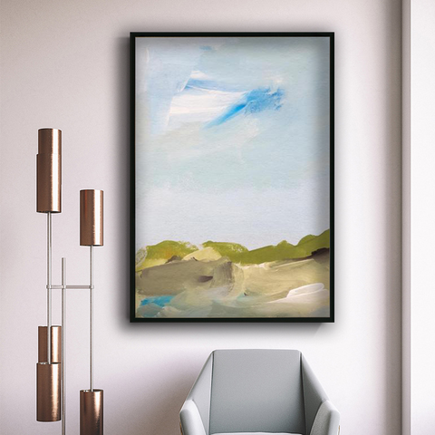 24*32" Modern Abstract Art  Poster Canvas Painting HD Print Artwork For Home Decor With Frame HDPT