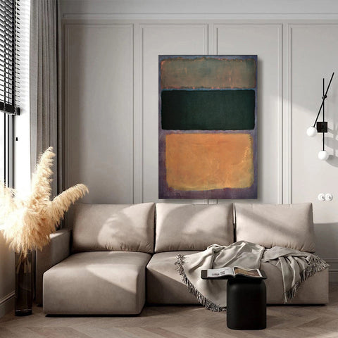28*39″ Wooden Inner Framed Abstract Painting,Modern abstract painting,office wall art HDPT