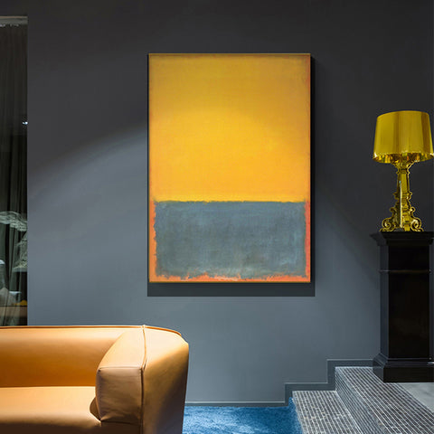 28*39″ Wooden Inner Framed Abstract Painting,Modern abstract painting,office wall art HDPT