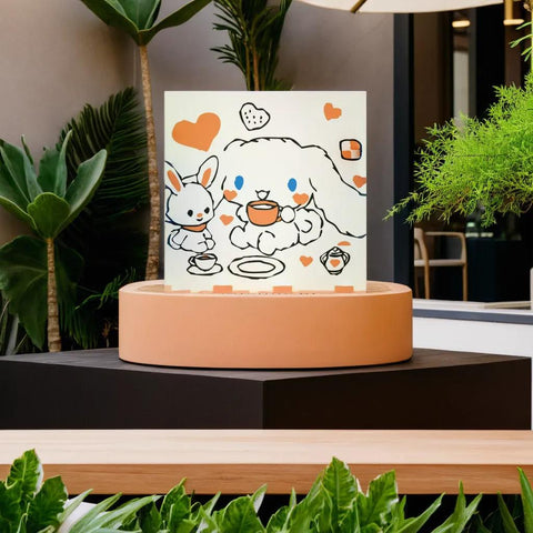 20*20 cartoon char Framed Digital Painting Pagpipinta DIY Canvas Acrylic Paint Painting kit Deco