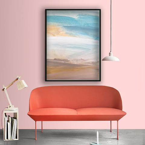 24*32" Modern Abstract Art  Poster Canvas Painting HD Print Artwork For Home Decor With Frame HDPT