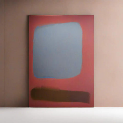 28*39″ Wooden Inner Framed Abstract Painting,Modern abstract painting,office wall art HDPT